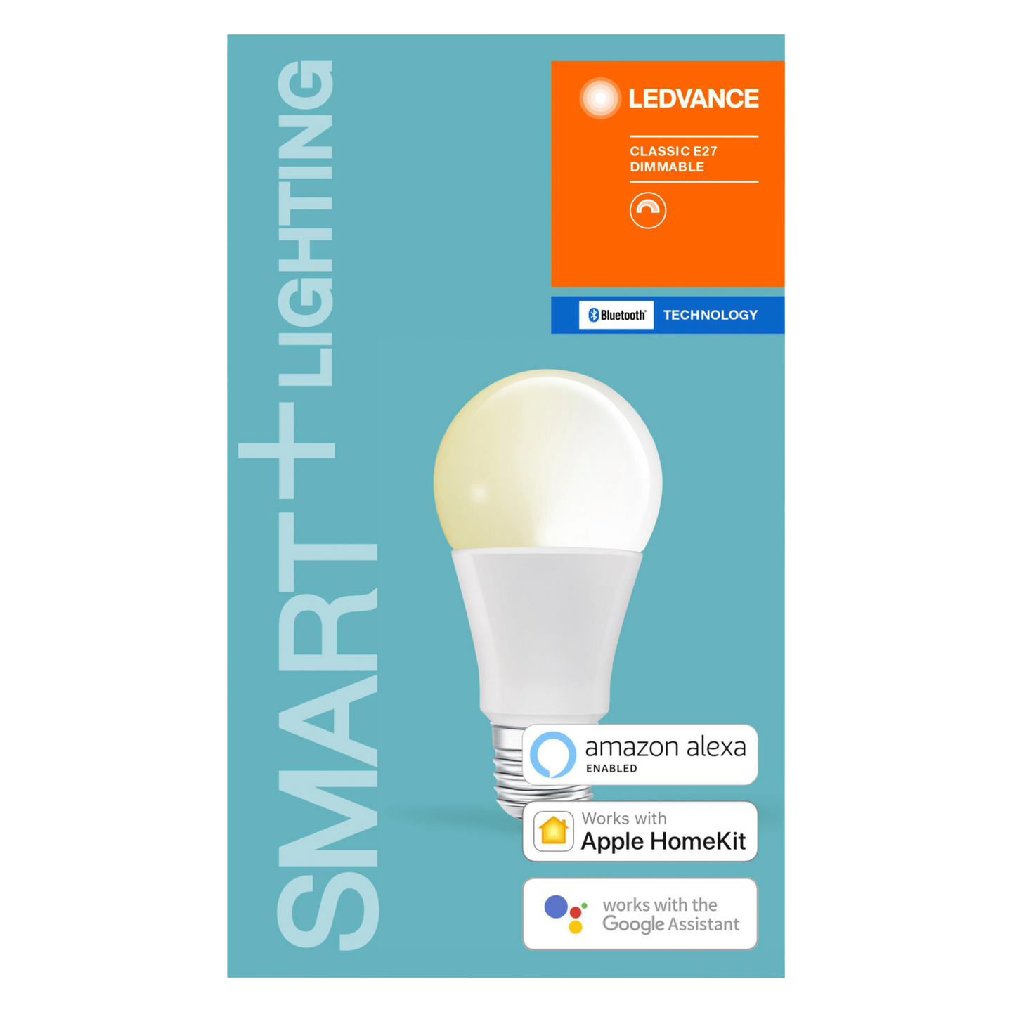 Led-älylamppu LEDVANCE SMART+ BT CLA60 800lm 827 E27