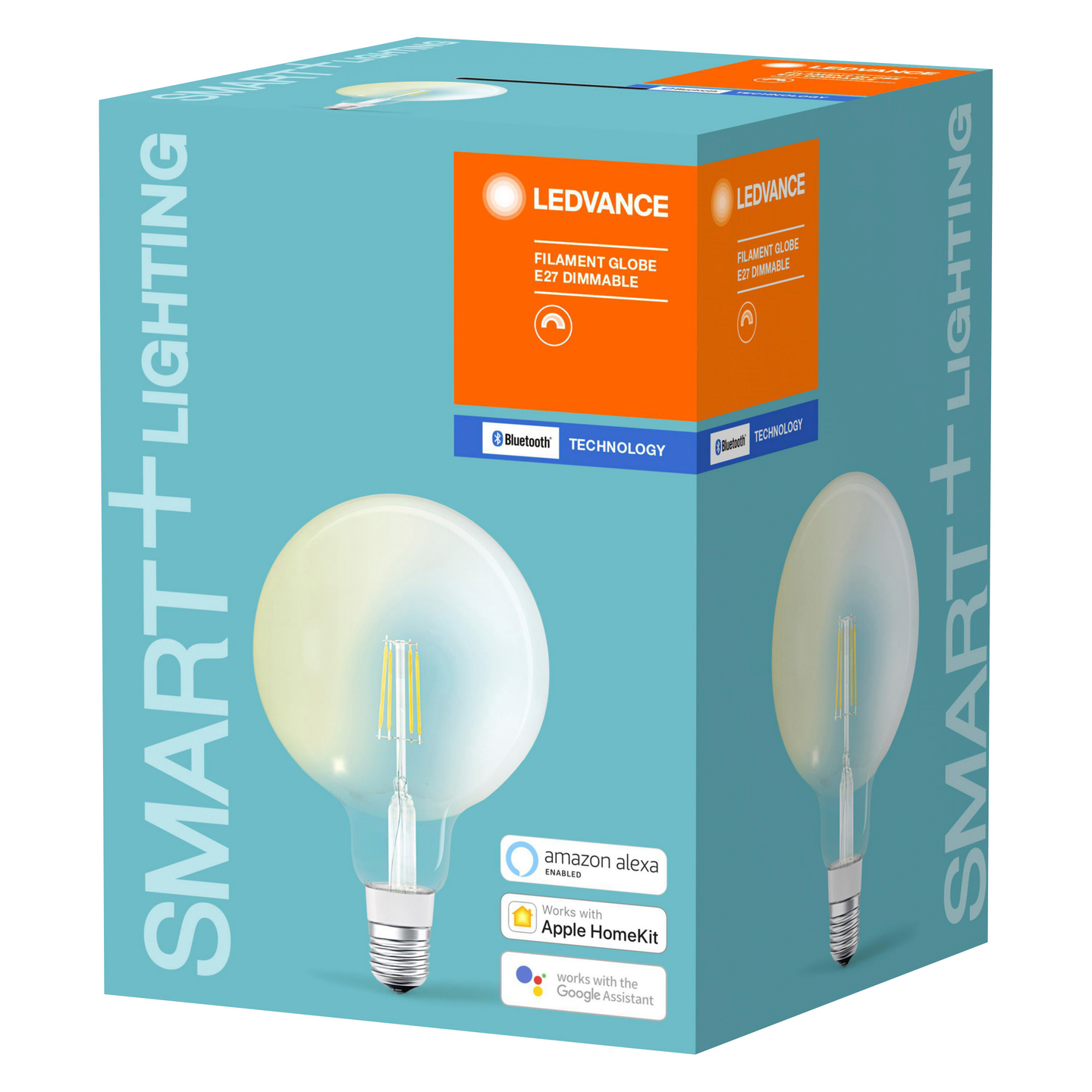 Led-lamppu LEDVANCE SMART+ BT Globe 650lm 827 E27