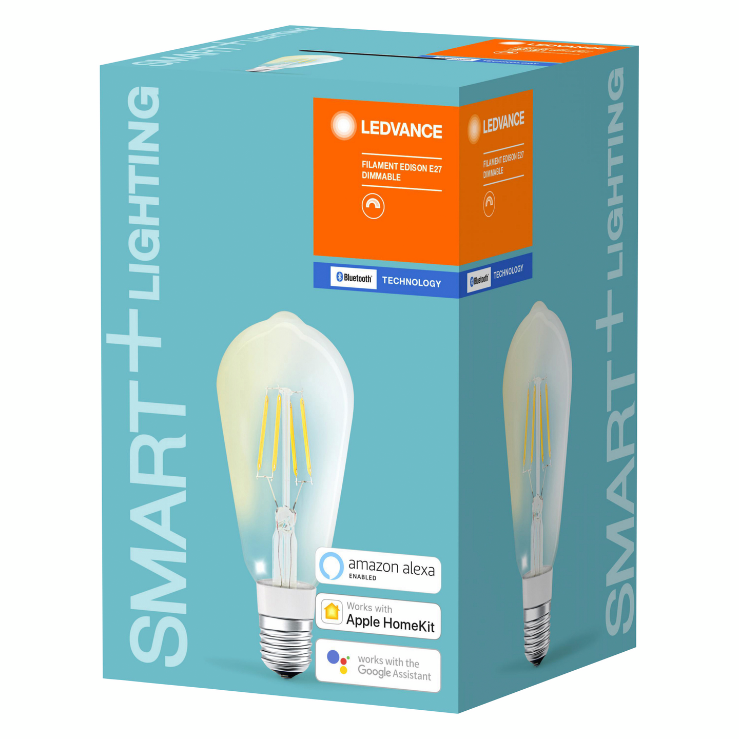 Led-lamppu LEDVANCE SMART+ BT Edison Fil 600lm 827 E27