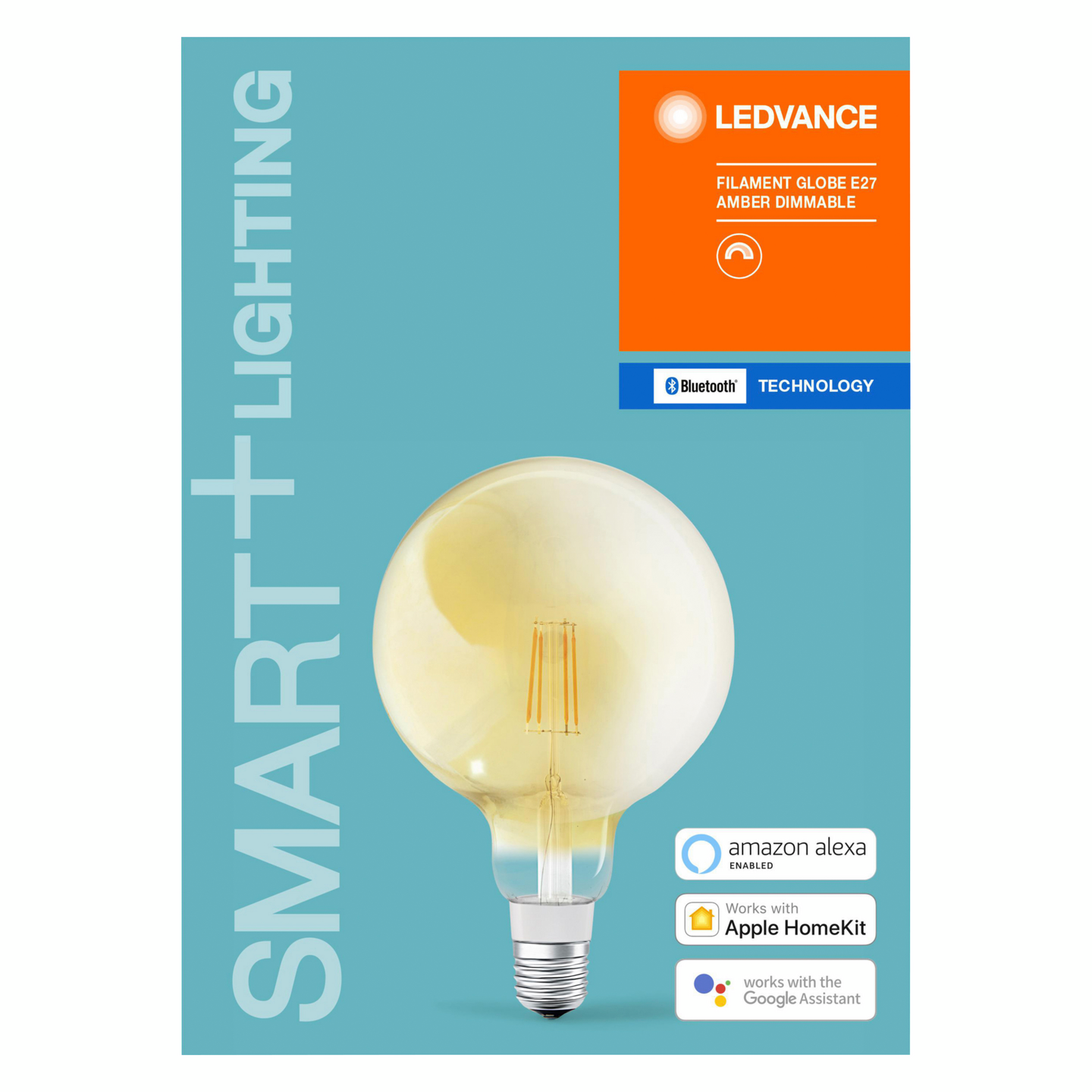 Led-lamppu LEDVANCE SMART+ BT Globe 600lm 825 E27