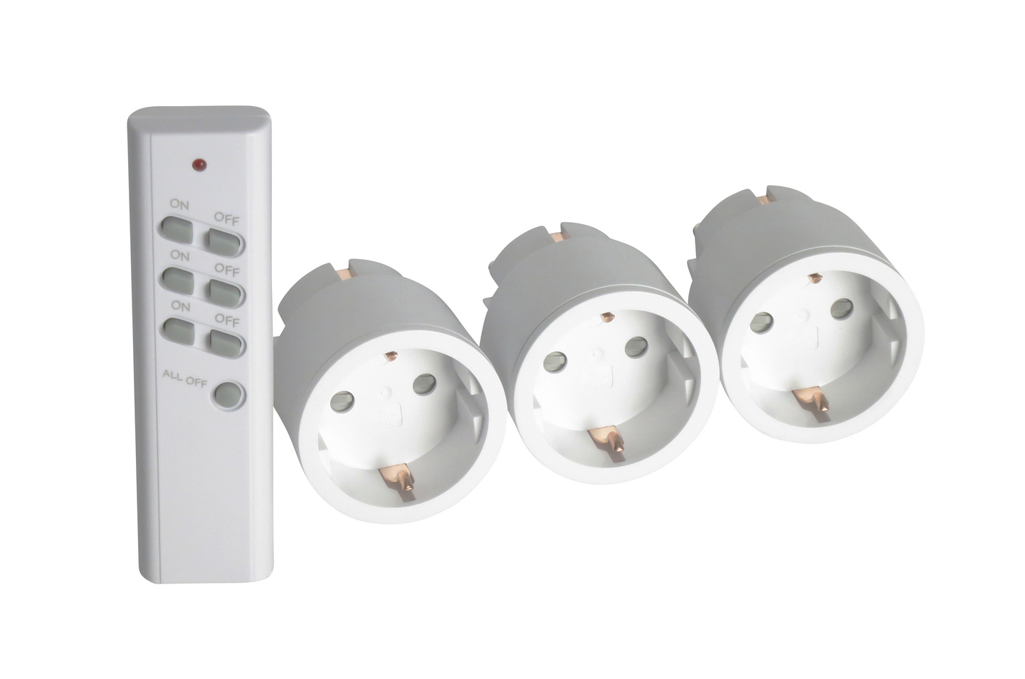 Pistorasiakytkinsetti Johdoton kauko-ohjattava PKM-3230 2300W