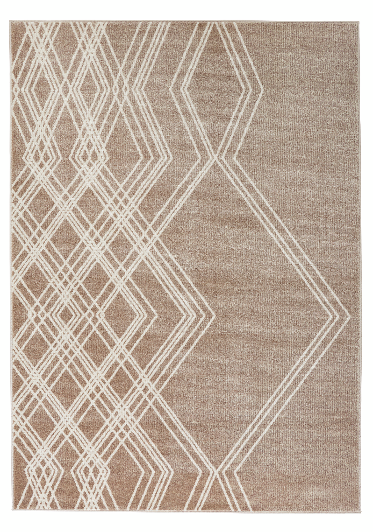 Sisustusmatto Rax 160x230 beige/valkoinen