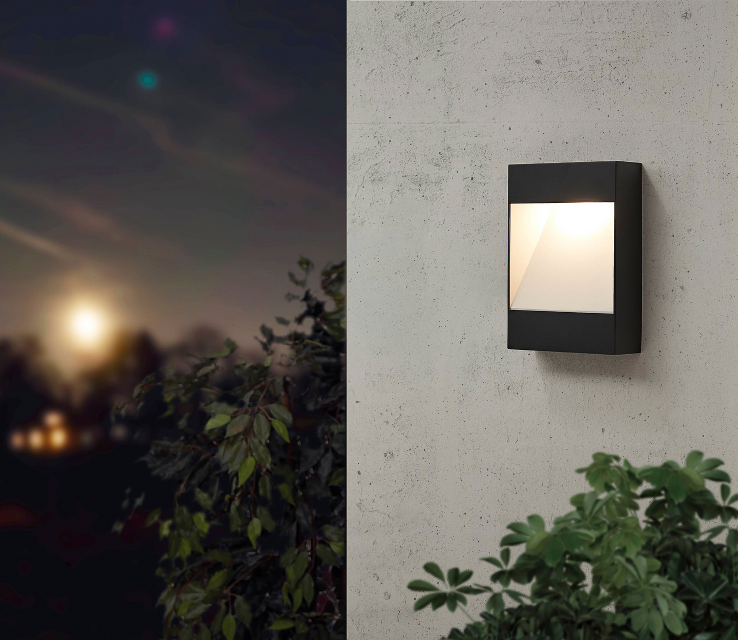 Ulkoseinävalaisin EGLO Manfria antrasiitti