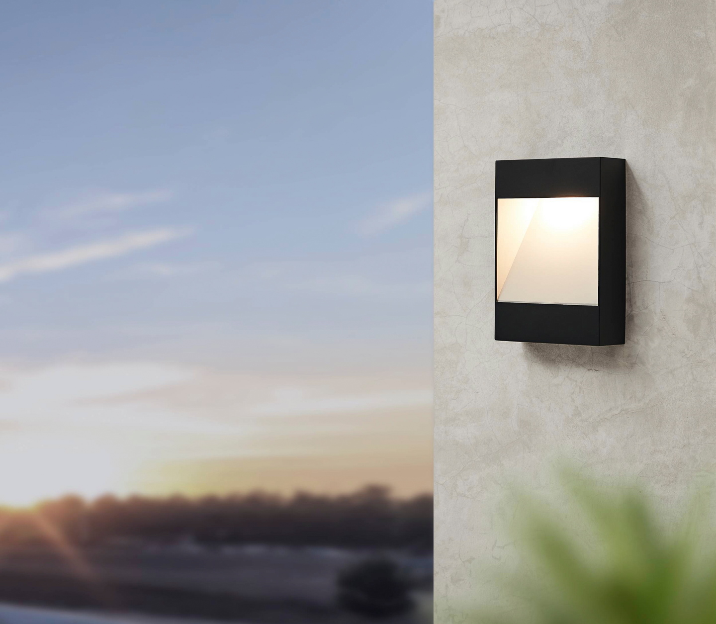 Ulkoseinävalaisin EGLO Manfria antrasiitti