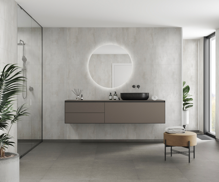 Sisustuslevy Fibo 2204-M6040 S Cracked Cement