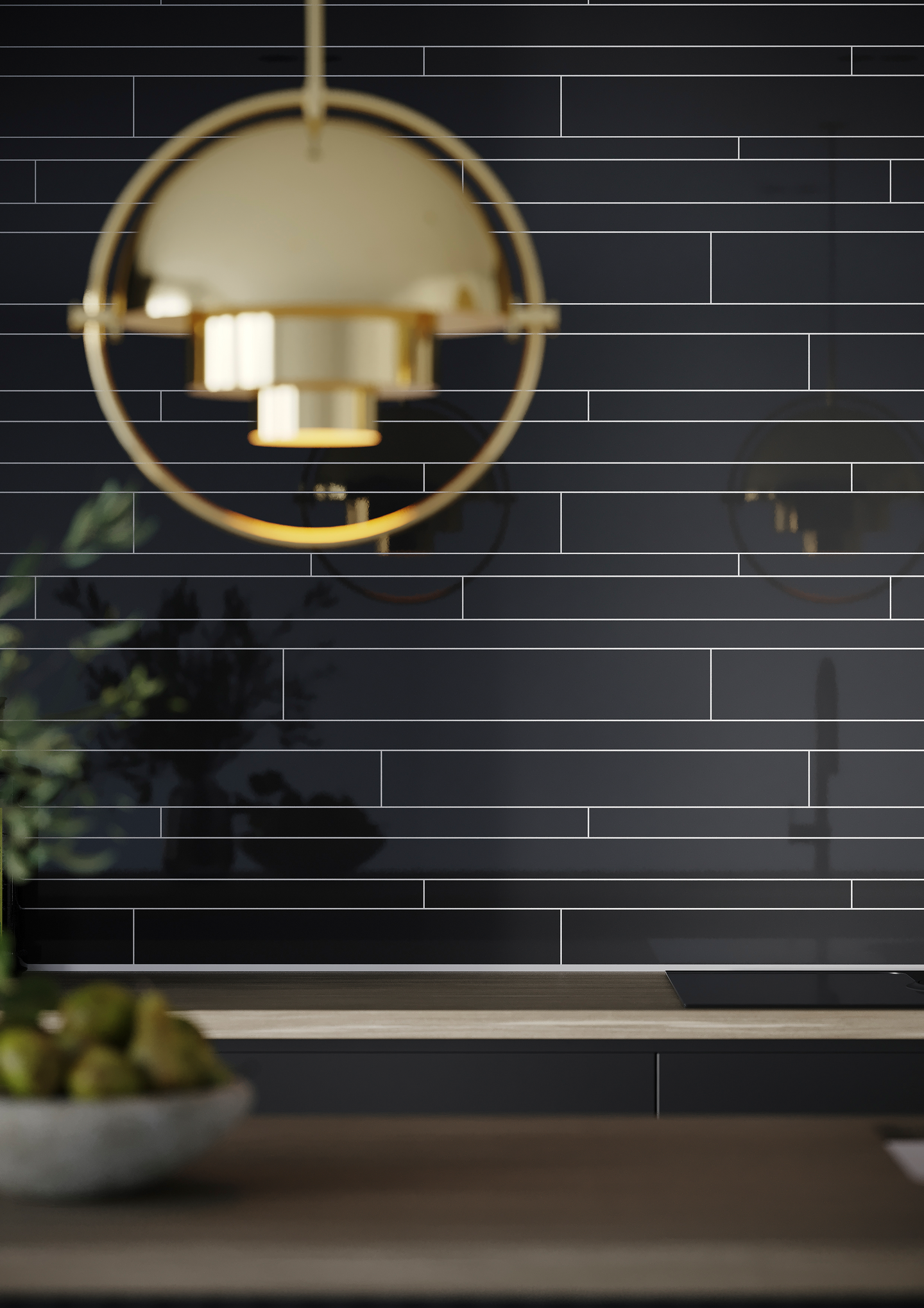 Sisustuslevy Fibo 2124-M99 HG New York Black