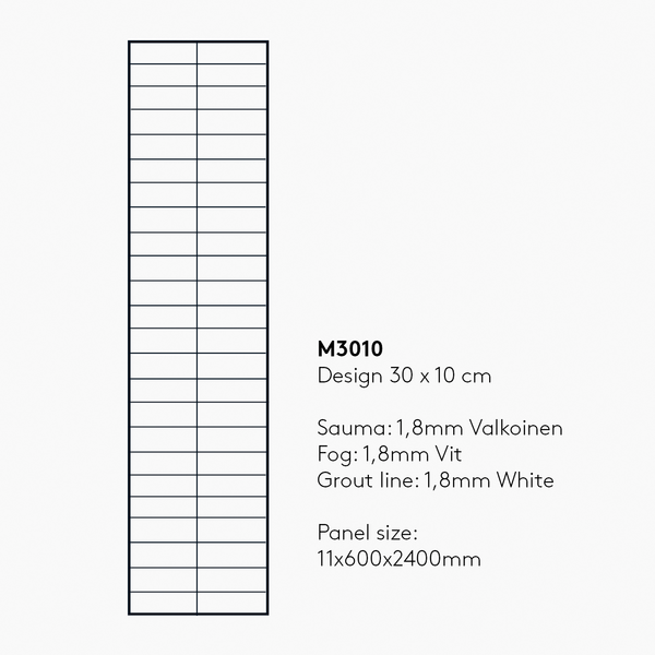 Sisustuslevy Fibo 4746-M3010 STN Grey Sahara