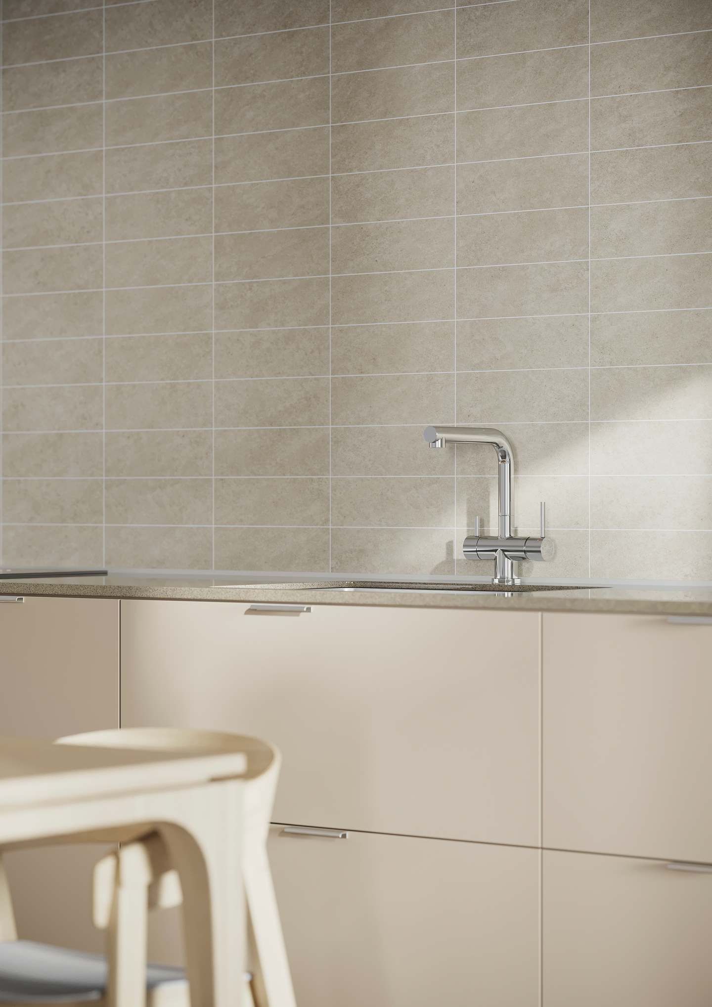 Sisustuslevy Fibo 4746-M3010 STN Grey Sahara