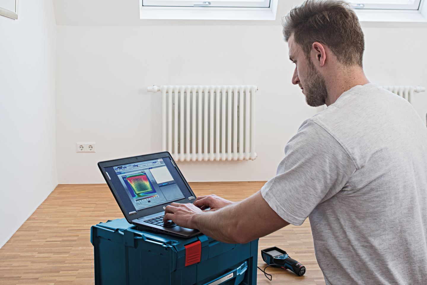 Lämpökamera Bosch GTC 400 C Solo L-BOXX