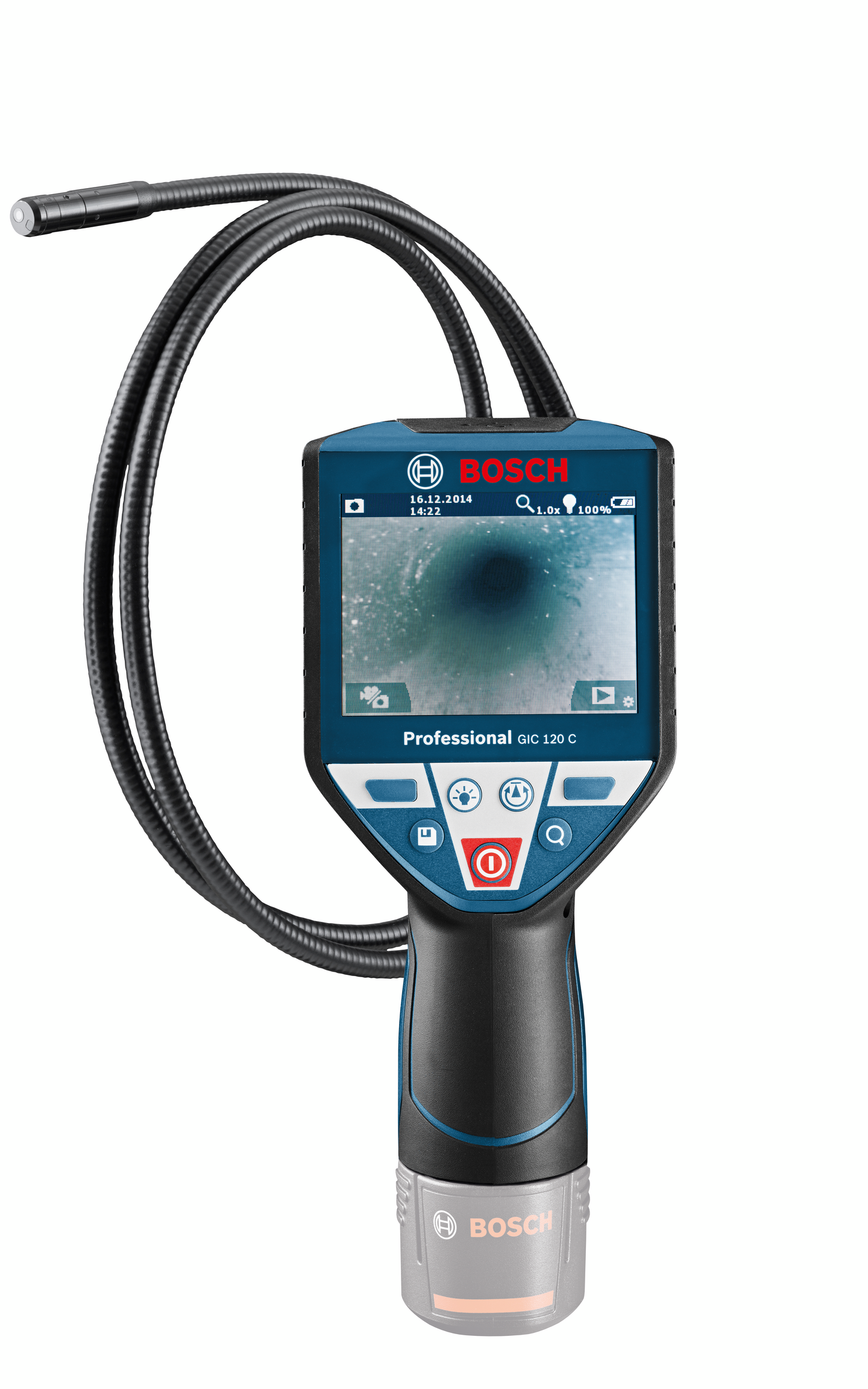 Tarkastuskamera Bosch GIC 120 C Solo L-BOXX