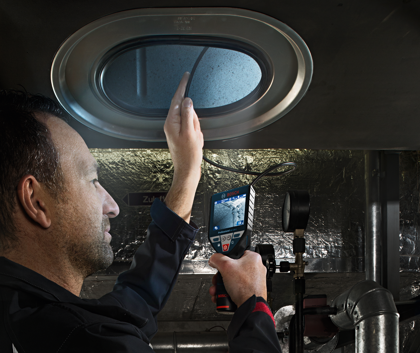 Tarkastuskamera Bosch GIC 120 C Solo L-BOXX