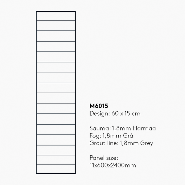 Sisustuslevy Fibo 2446-M6015 HG Lime