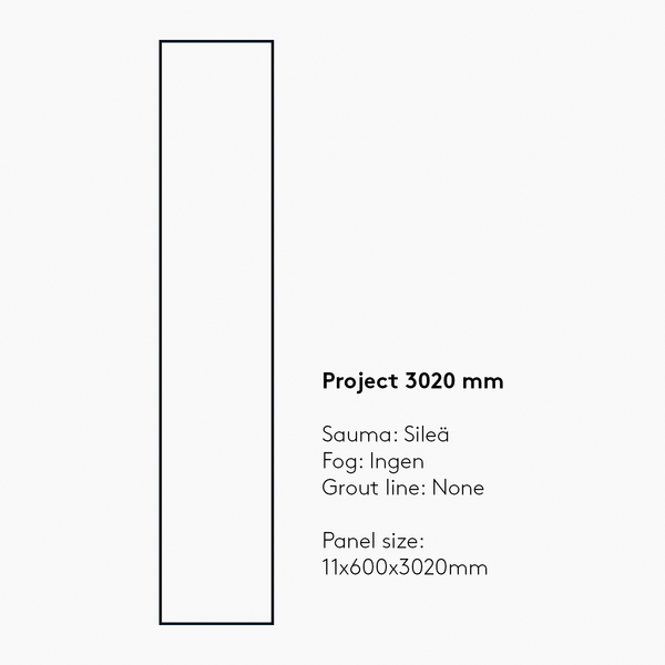 Sisustuslevy Fibo 172 S Polar Grey Project