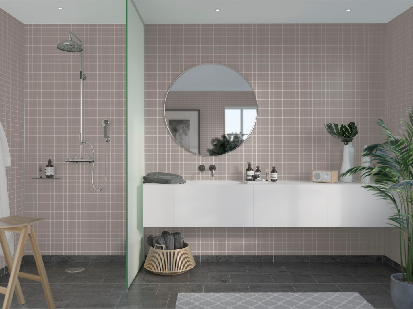 Sisustuslevy Fibo 5200-M0303 EM Warm Grey