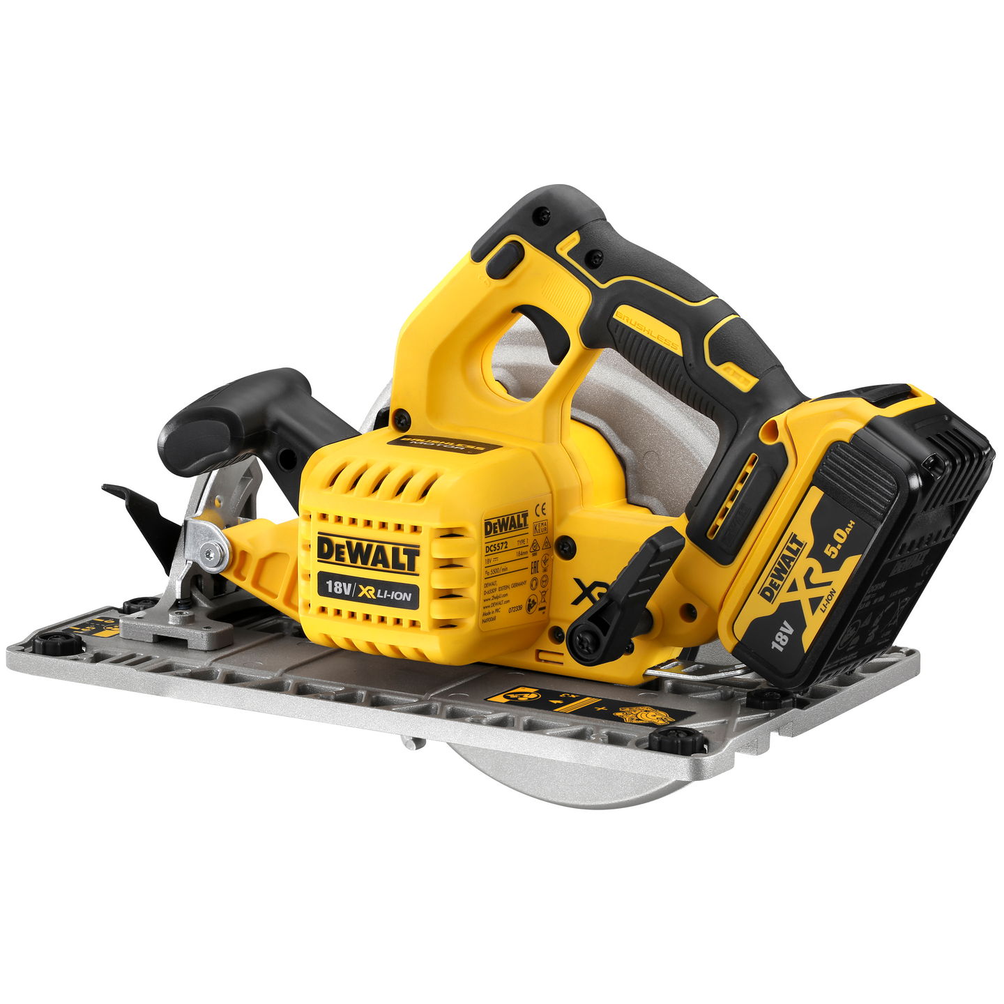 Akkupyörösaha DeWalt DCS572N 18V XR runko