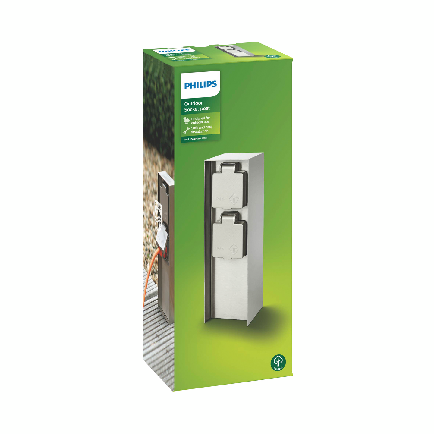 Ulkopistorasia Philips myGarden