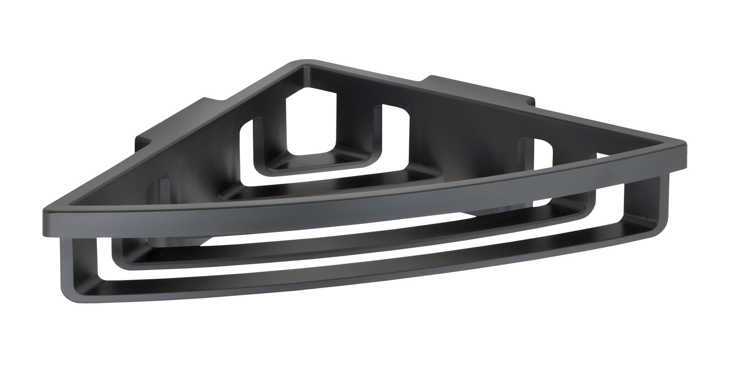 Suihkukulmahylly Wenko Bralia Power-Loc musta 23910100