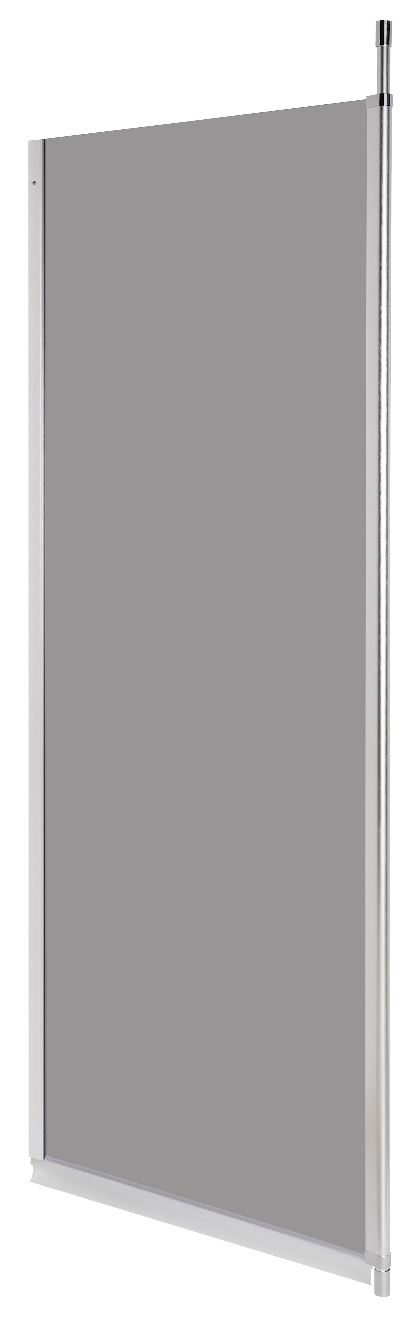 Suihkuseinä Cello Basic F 190x70cm kiinteä savulasi