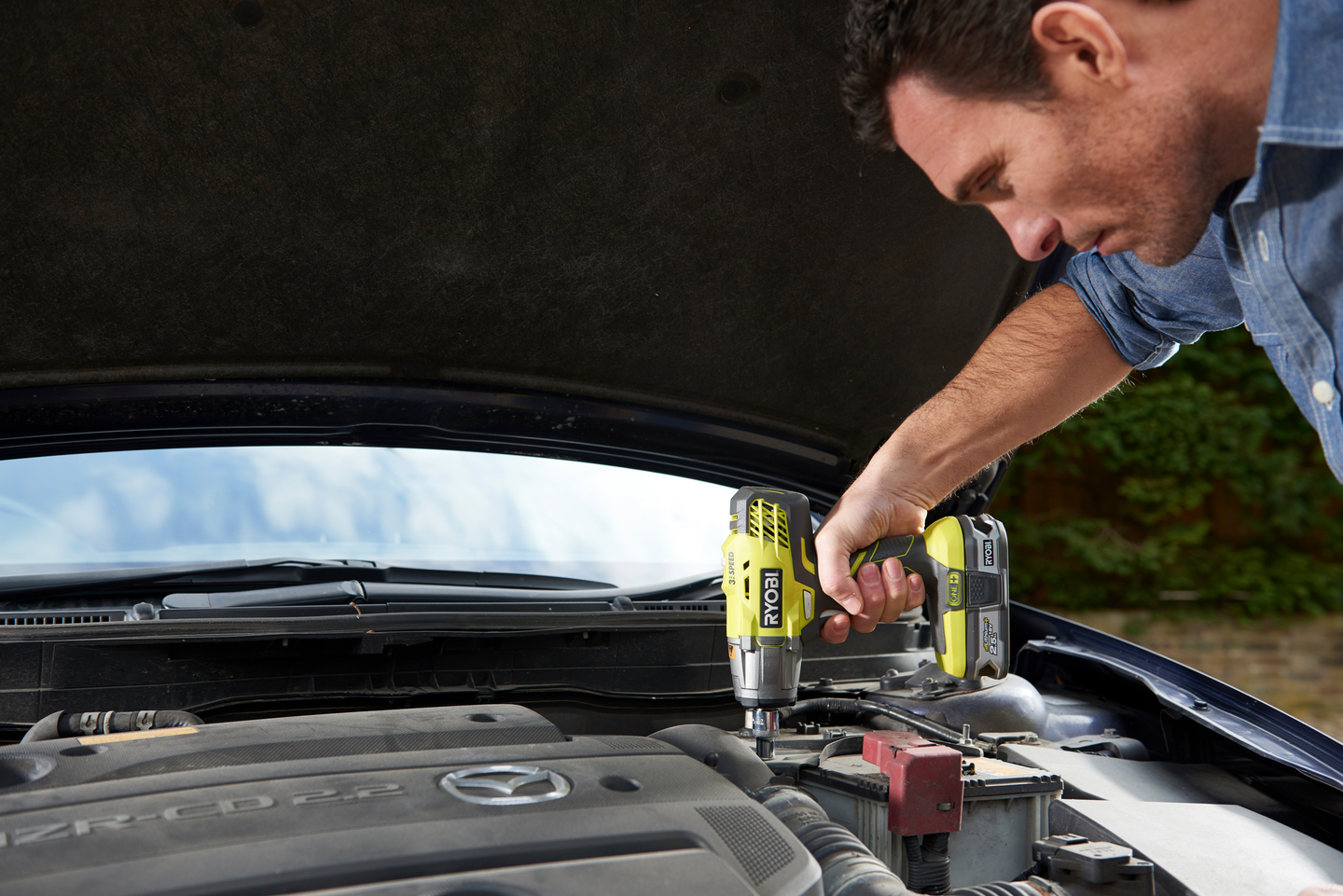 Renkaanvaihtosetti Ryobi R18IWPI-115G 18V ONE+ 1,5Ah