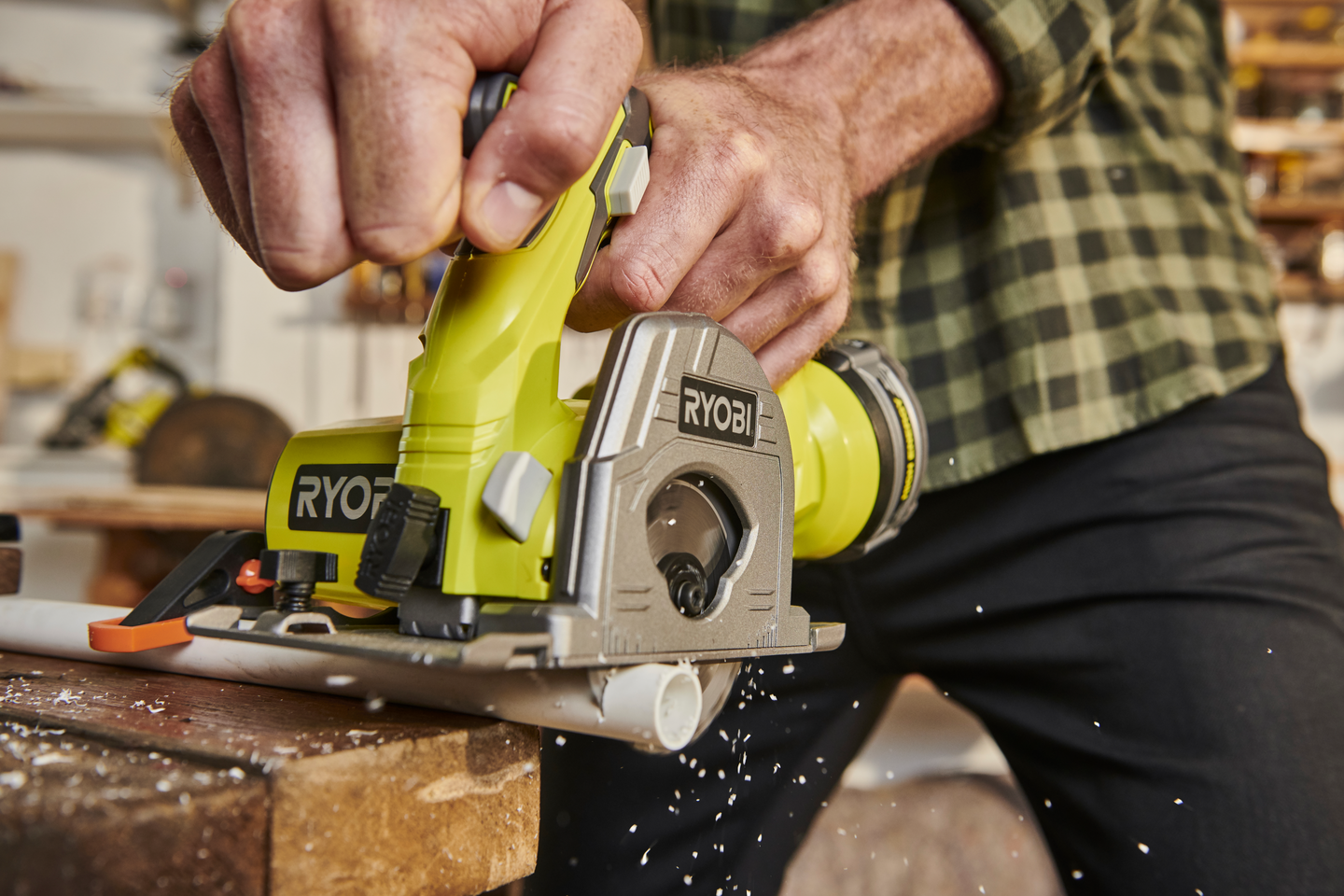 Monitoimisaha Ryobi R18MMS-0 18V ONE+ ilman akkua