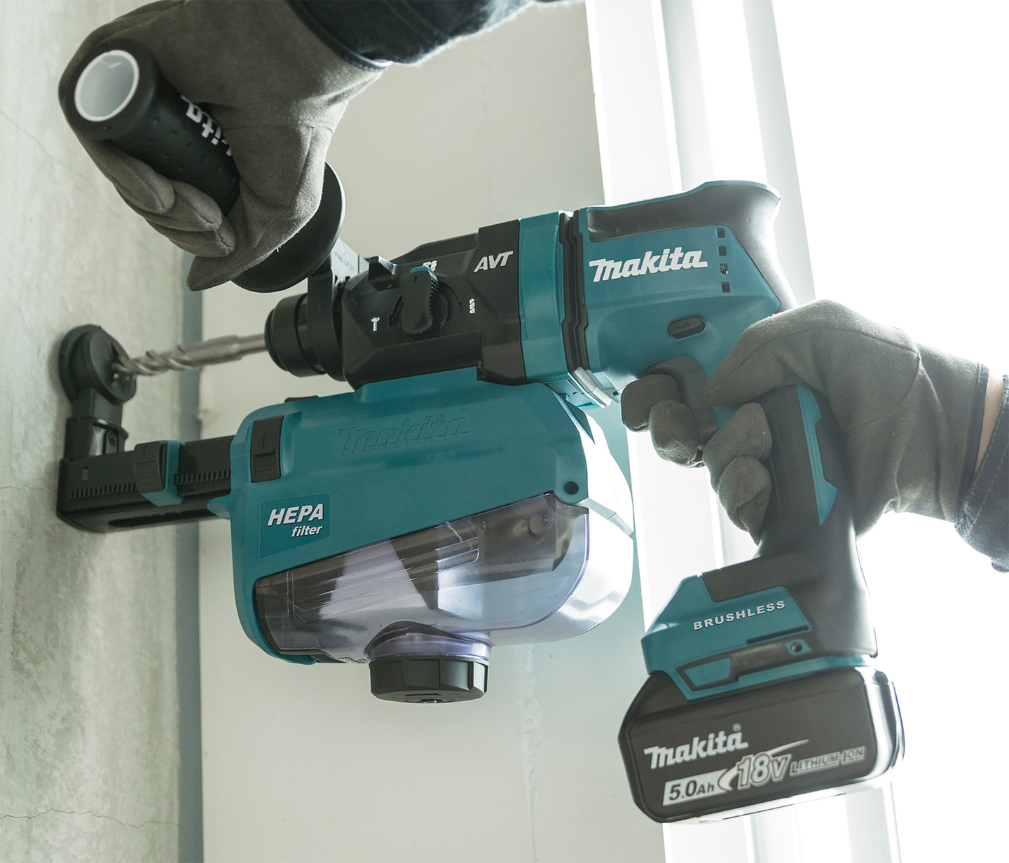 Akkuporavasara Makita DHR182ZWJ 18V runko
