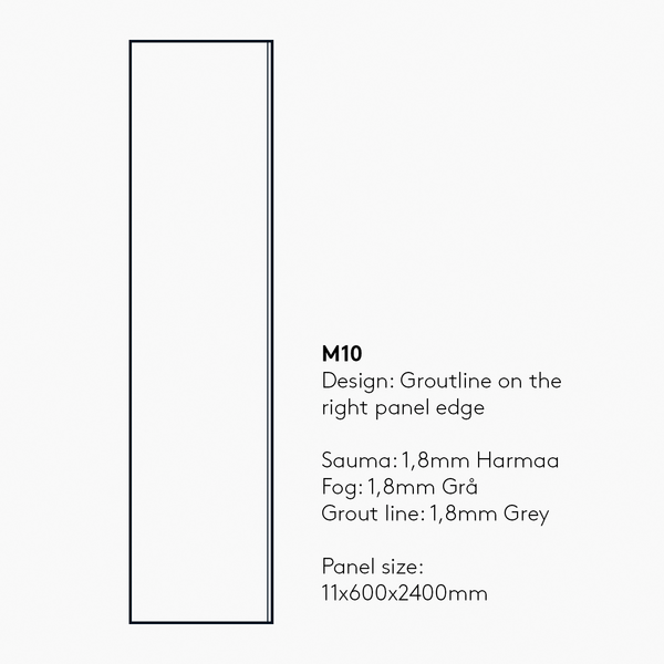 Sisustuslevy Fibo 5203-M10 HG Frozen Blue