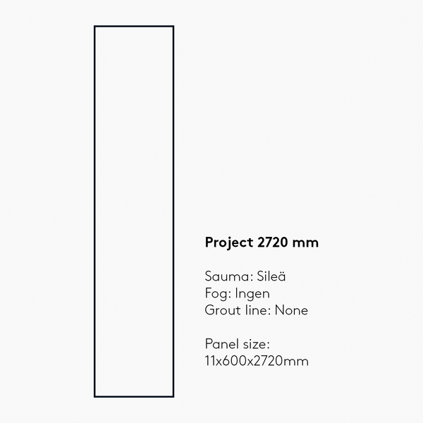 Sisustuslevy Fibo 110 HG White