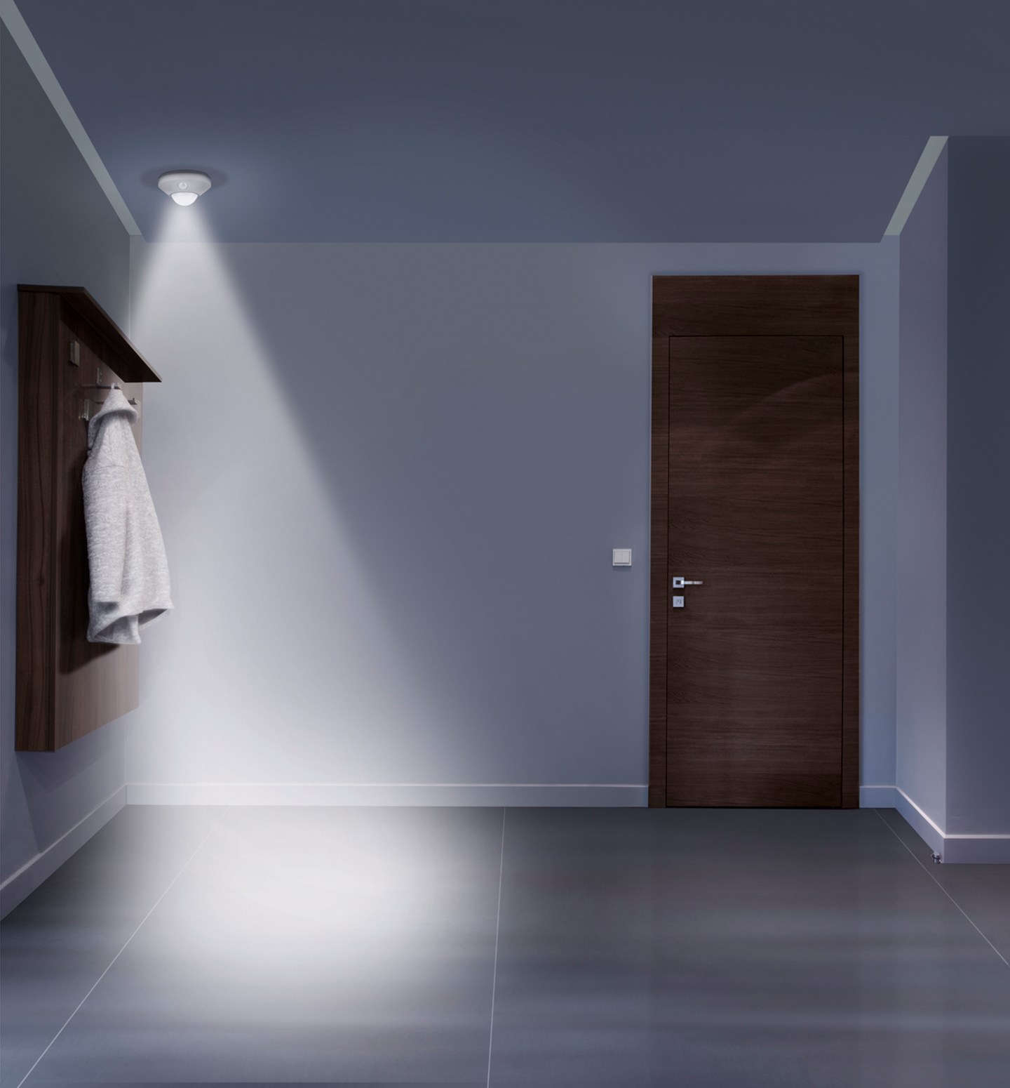 Led-valaisin LEDVANCE Nightlux Ceiling valkoinen