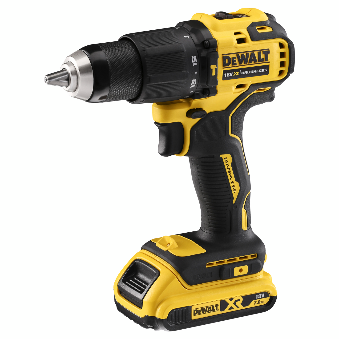 Akkukonesarja DeWalt DCK2062D2T 18V XR 2x2,0Ah TSTAK