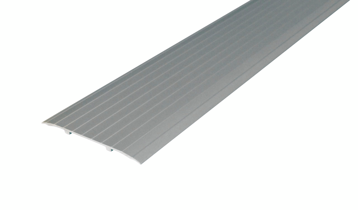 Saumalista 100mm hopea-anodisoitu uritettu 1000mm