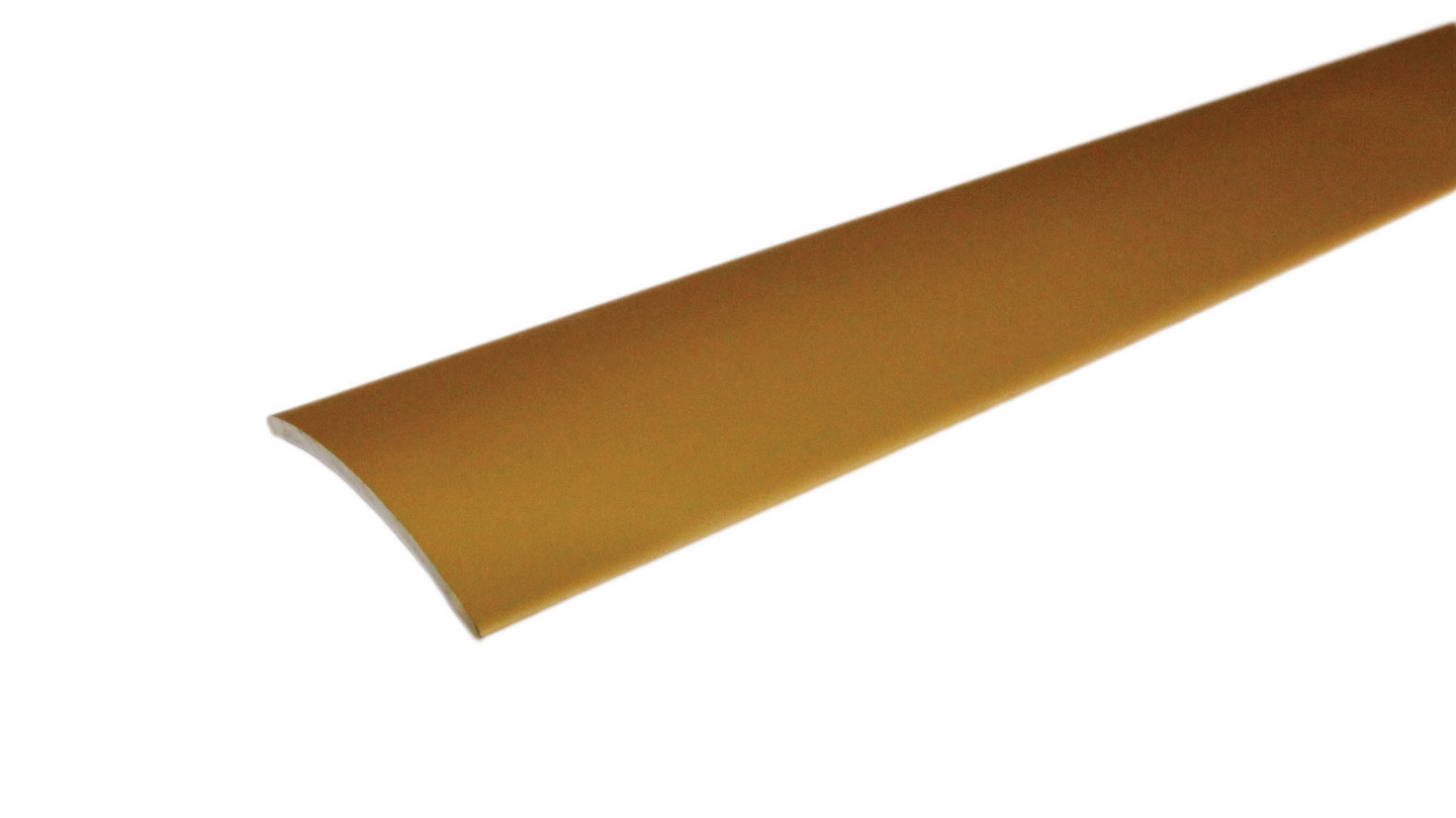 Tarrasaumalista 30mm kulta-anodisoitu sileä 3000mm