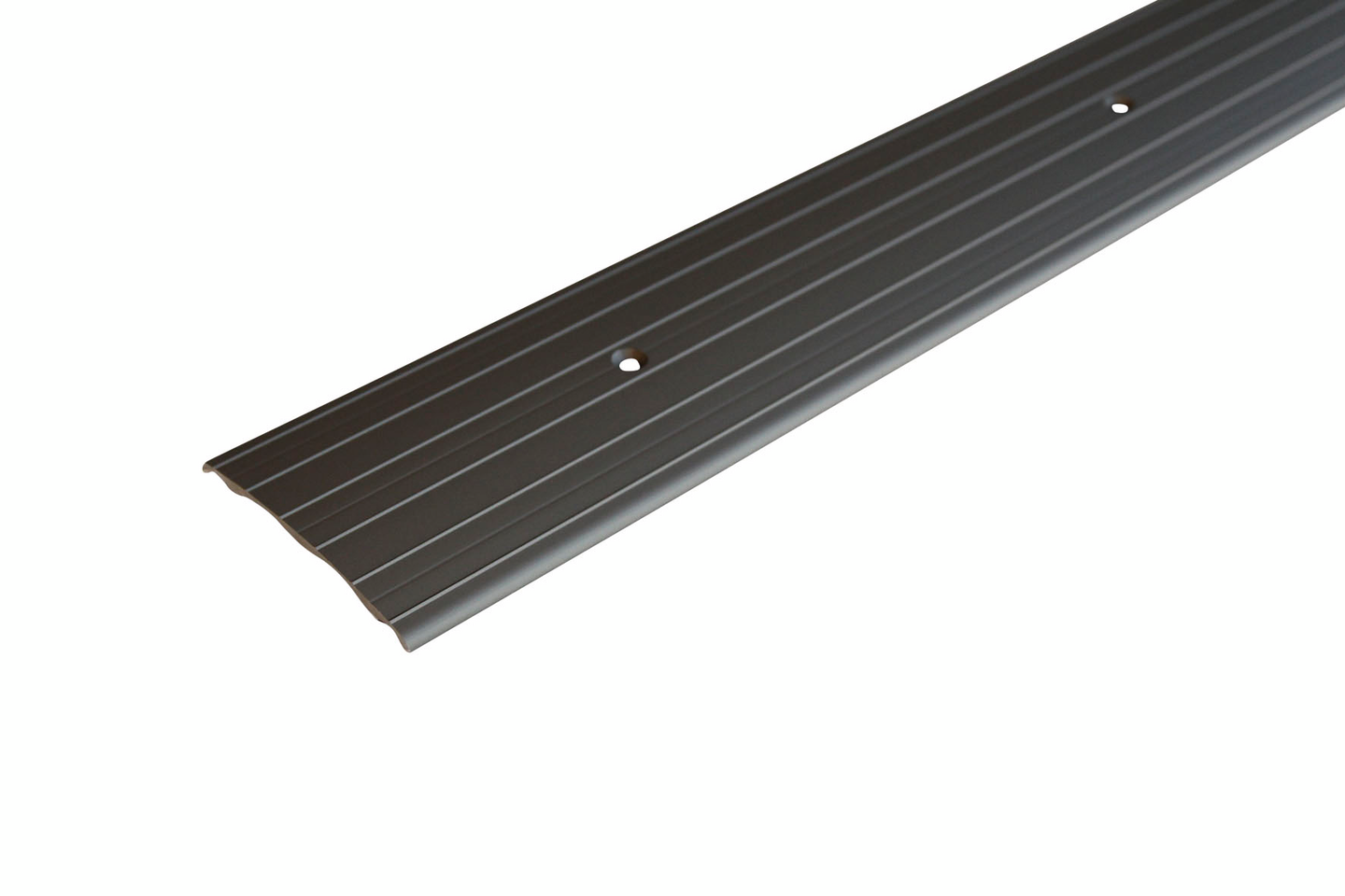 Saumalista 60mm pronssi-anodisoitu sileä rei’itetty 3000mm