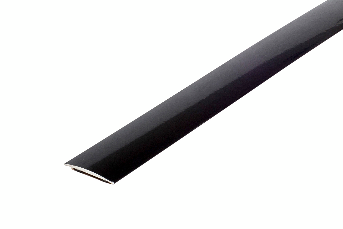 Tarrasaumalista 38mm musta sileä 2000mm