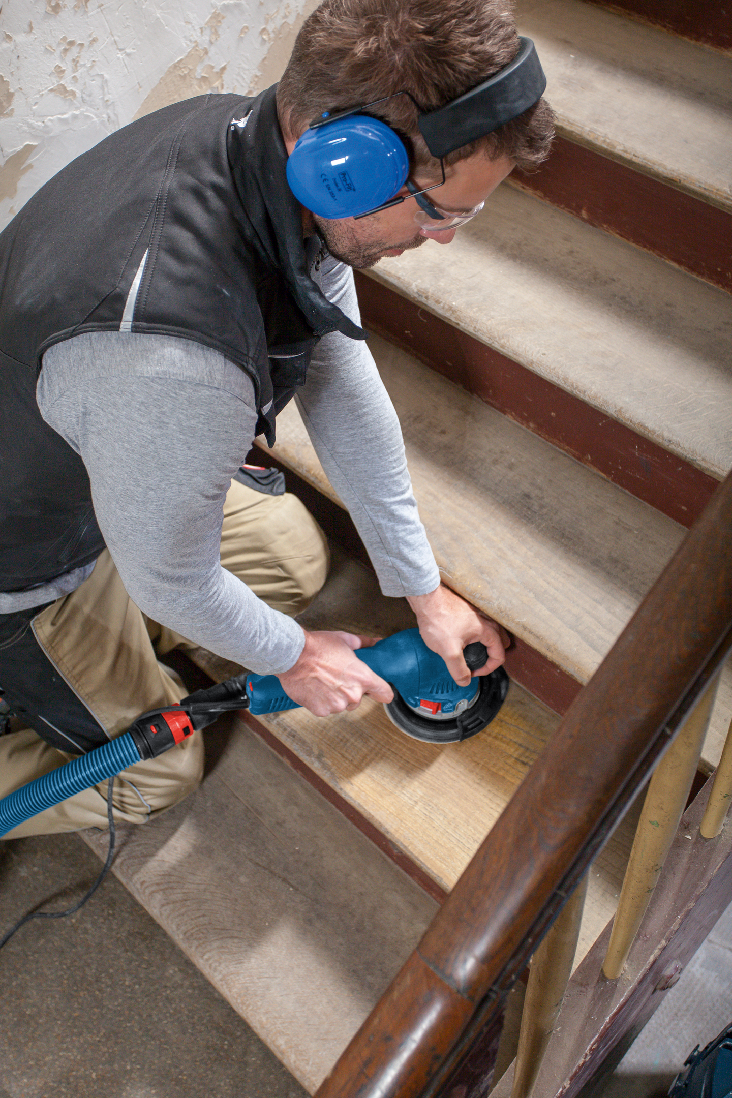 Epäkeskohiomakone Bosch get 75-150