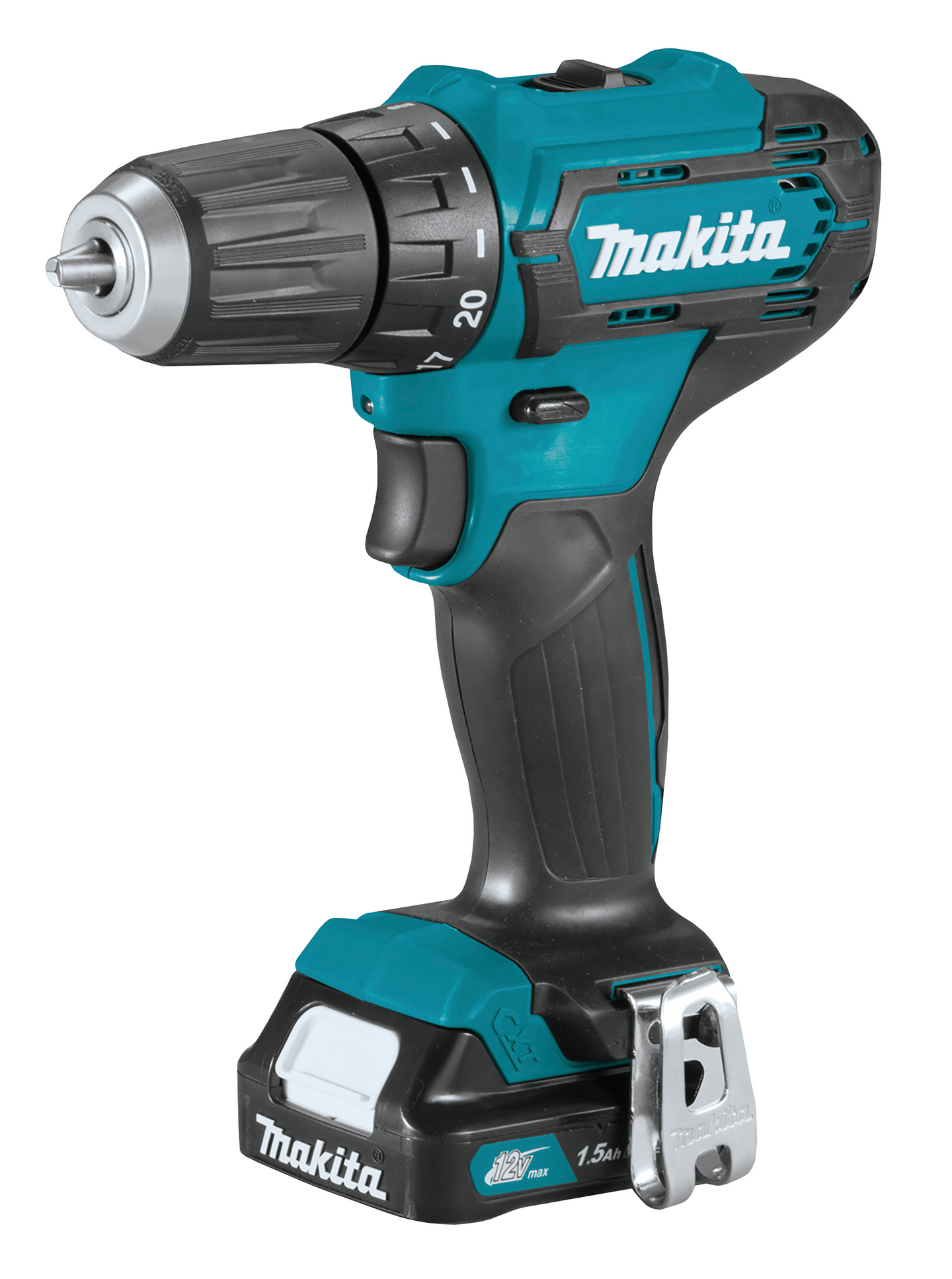 Akkuporakone Makita DF333DWYE 12V CXT 2x1,5Ah