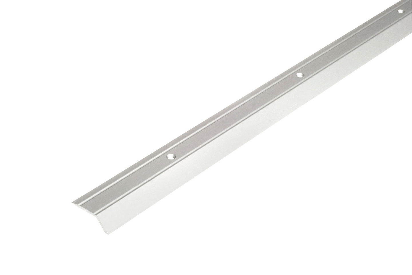 Eritasolista 32mm hopea-anodisoitu tasoero 8mm 3000mm