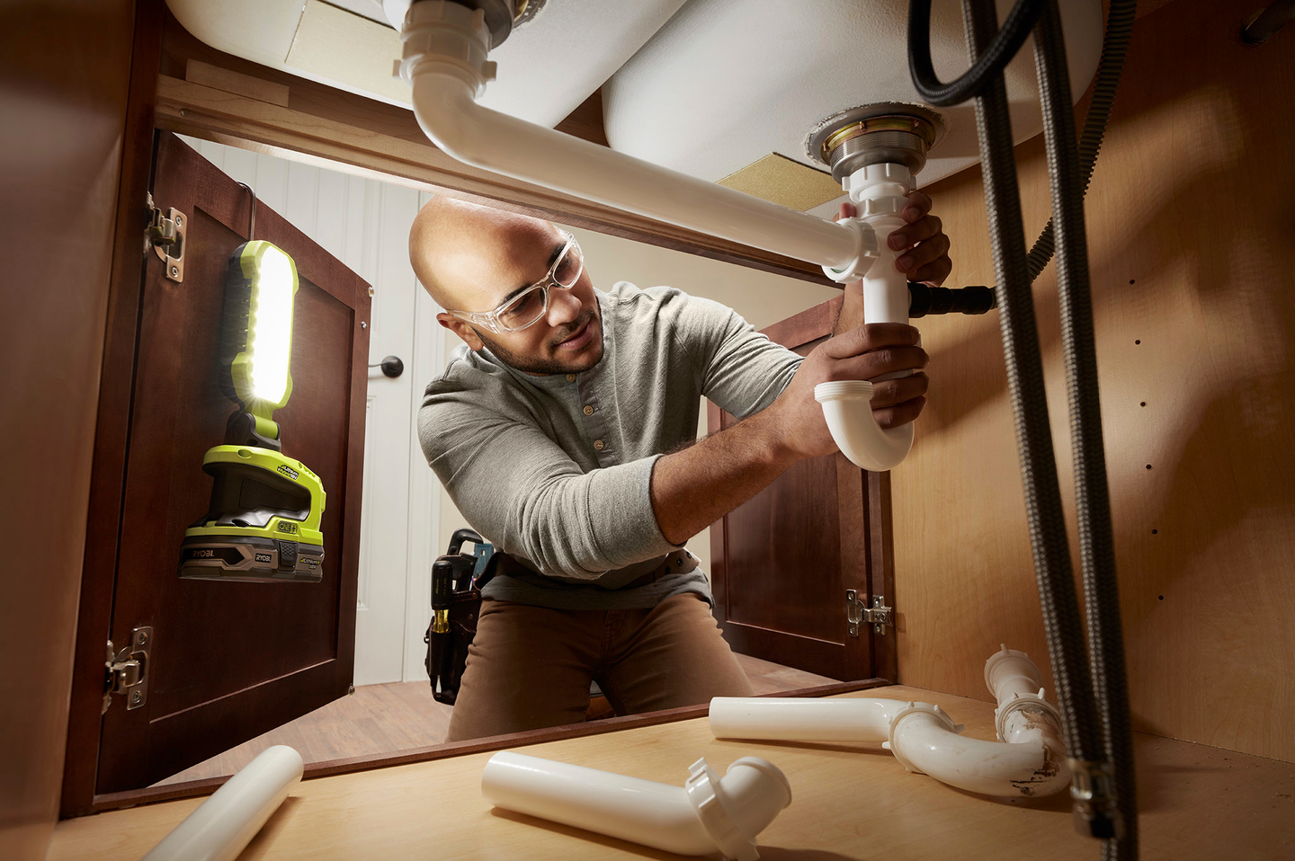 Työvalo Ryobi R18ALP-0 18V ONE+ ilman akkua