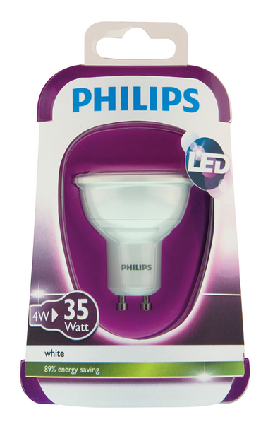 Led-kohdelamppu Philips 4W GU10