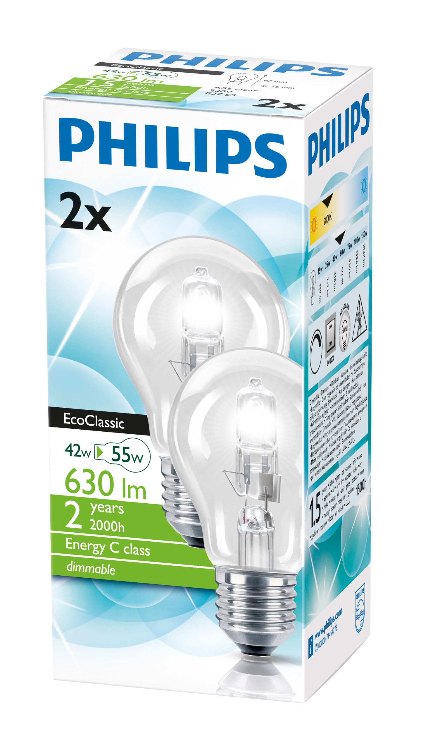 Led-kohdelamppu Philips 4 W GU10