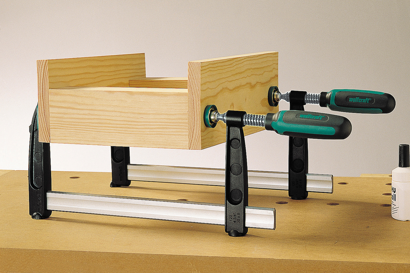 Ruuvipuristin Wolfcraft SZ120-700