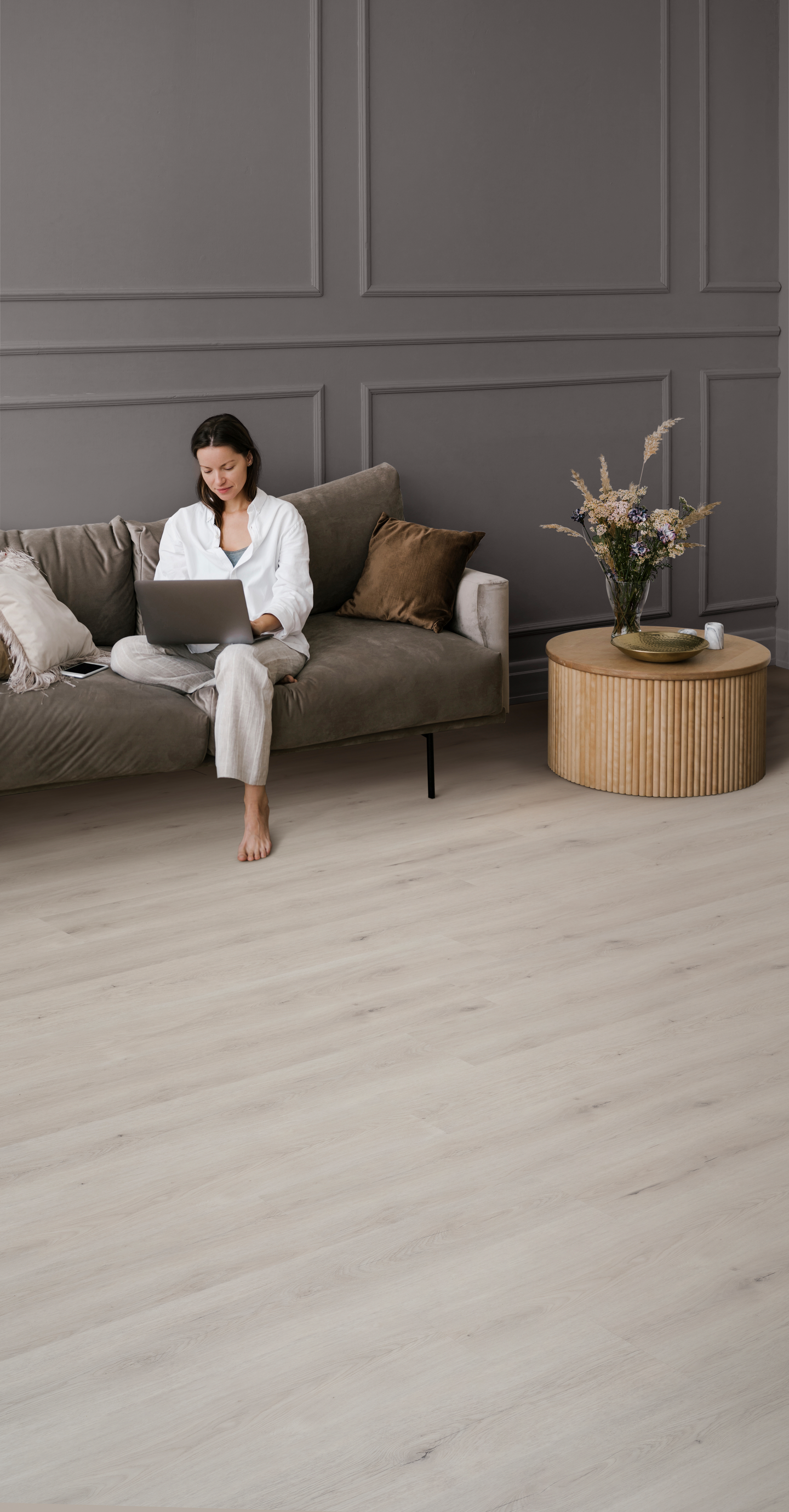 Vinyylilankku Mantaro Fossil Man-5611-IB KL34 1,77m²