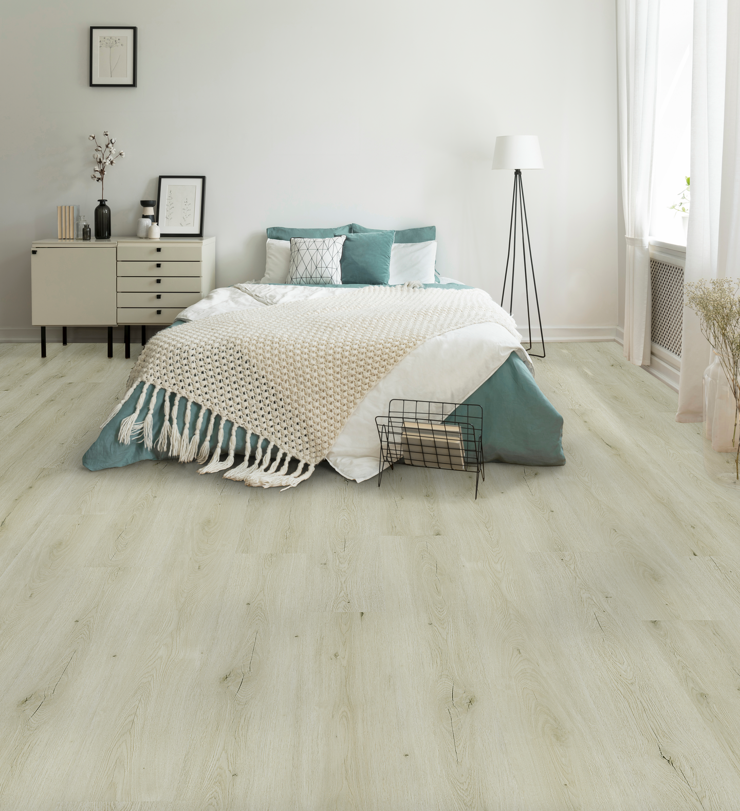 Vinyylilankku Mantaro Ivory Man-5623-IB KL34 1,77m²