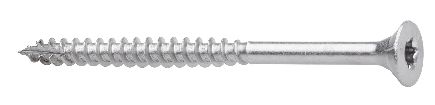 Laituriruuvi PROF 5x70 T25 haponkestävä A4 100kpl