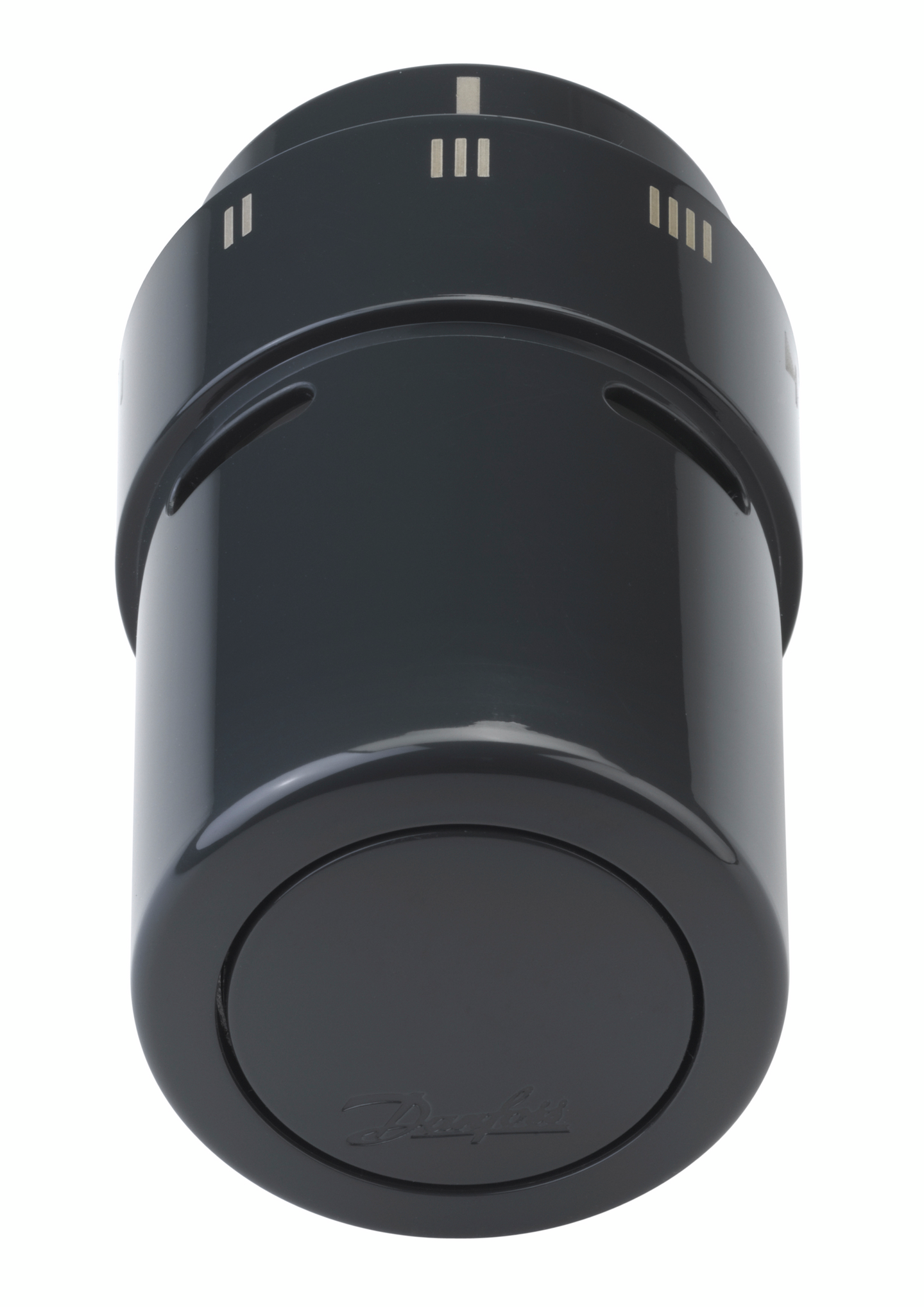 Patteritermostaatti Danfoss Rax musta