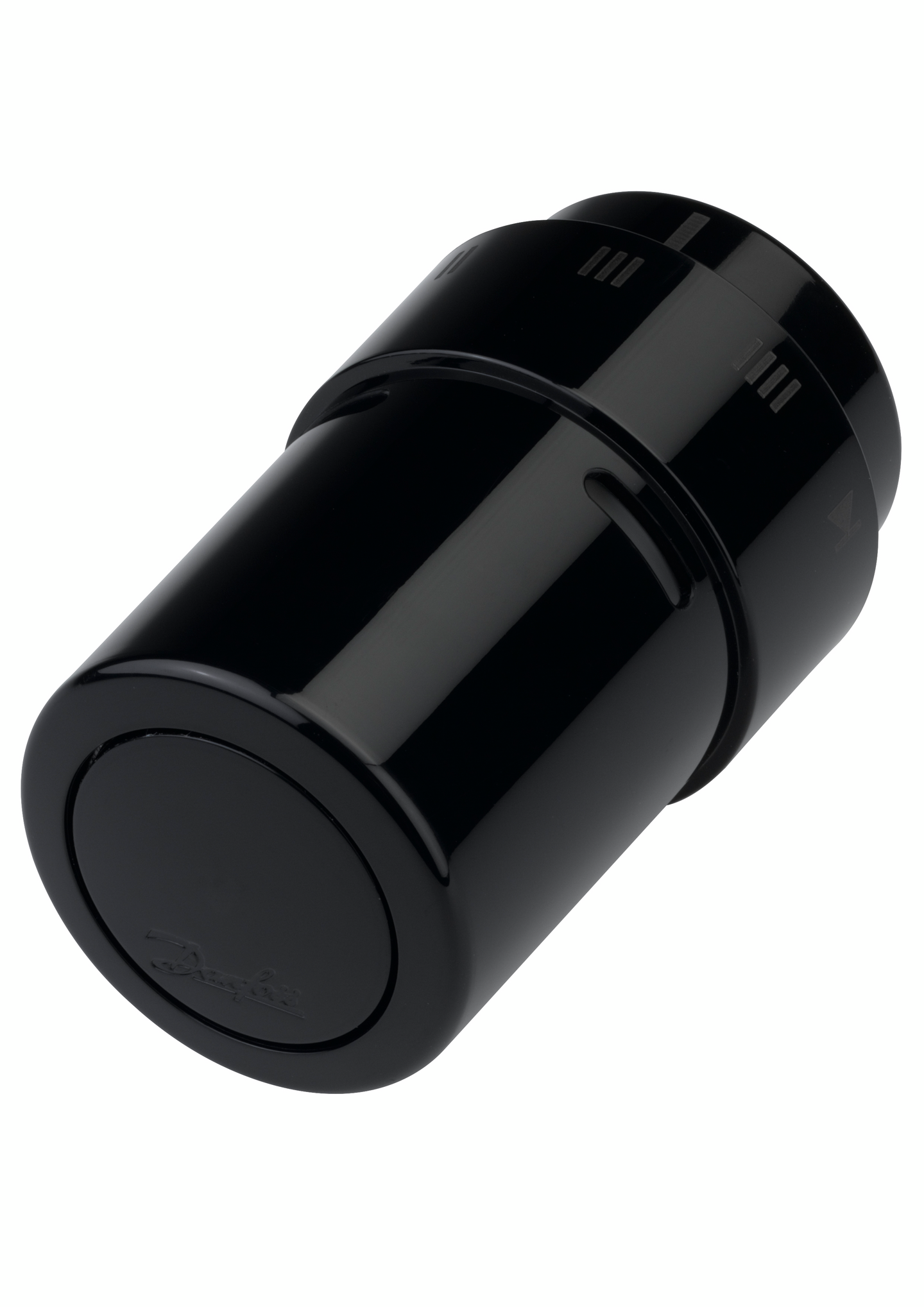 Patteritermostaatti Danfoss Rax musta