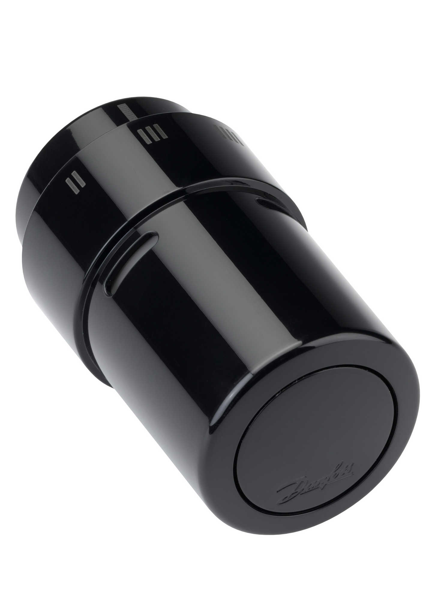 Patteritermostaatti Danfoss Rax musta