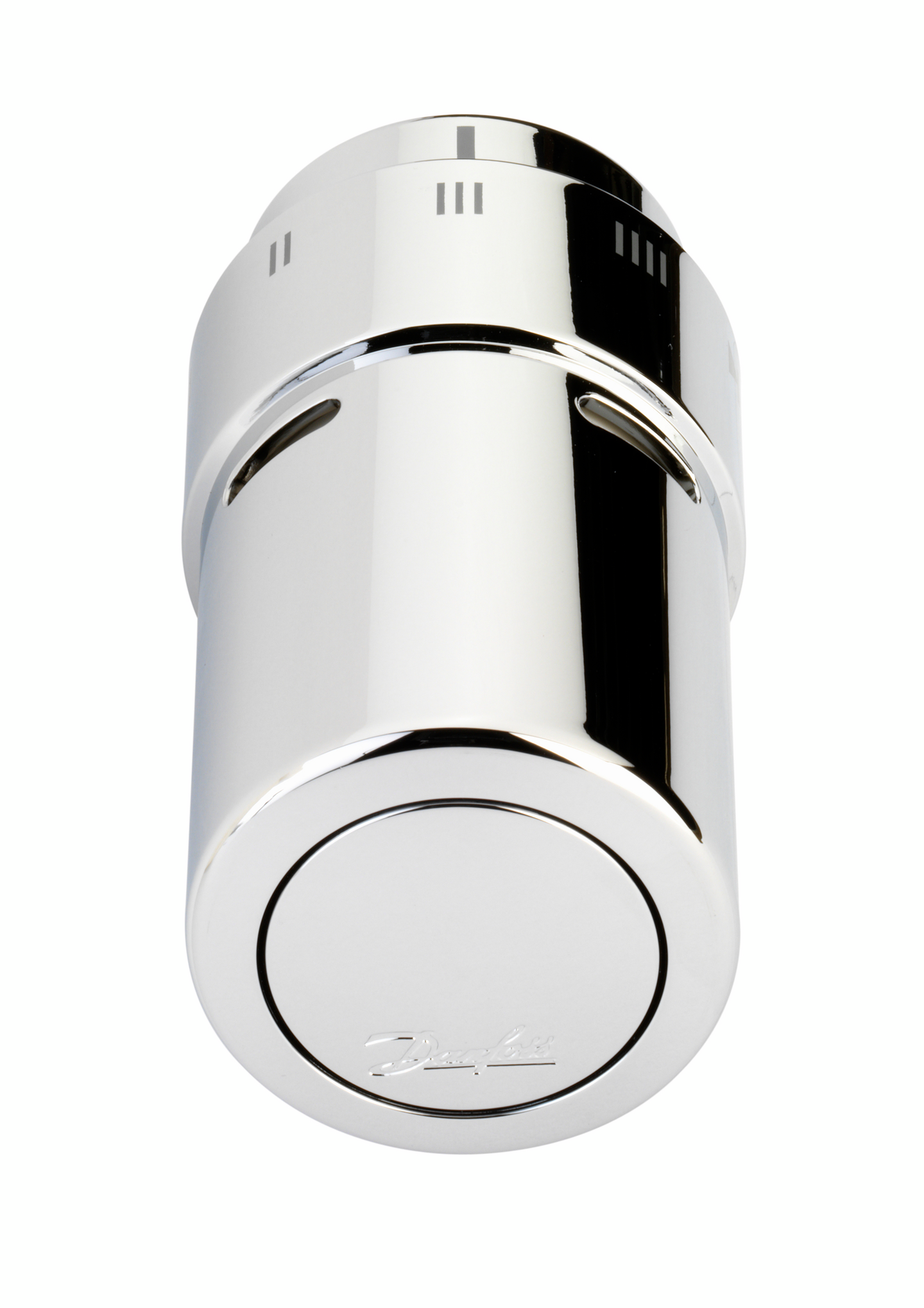 Patteritermostaatti Danfoss Rax kromi