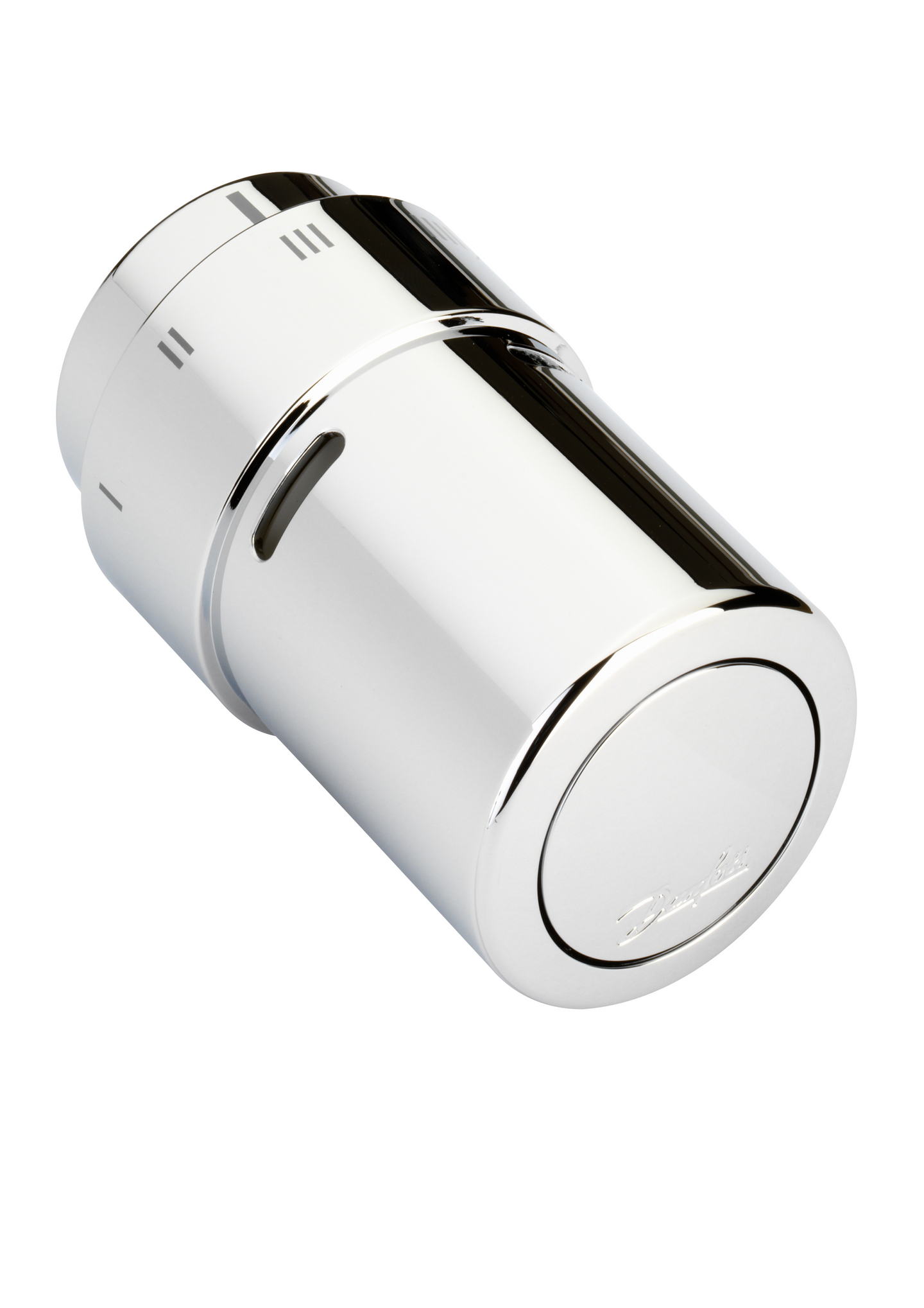 Patteritermostaatti Danfoss Rax kromi