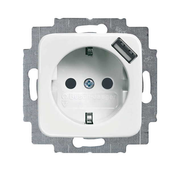 USB-uppopistorasia ABB Jussi 20EUCB USB-214P 1-osainen