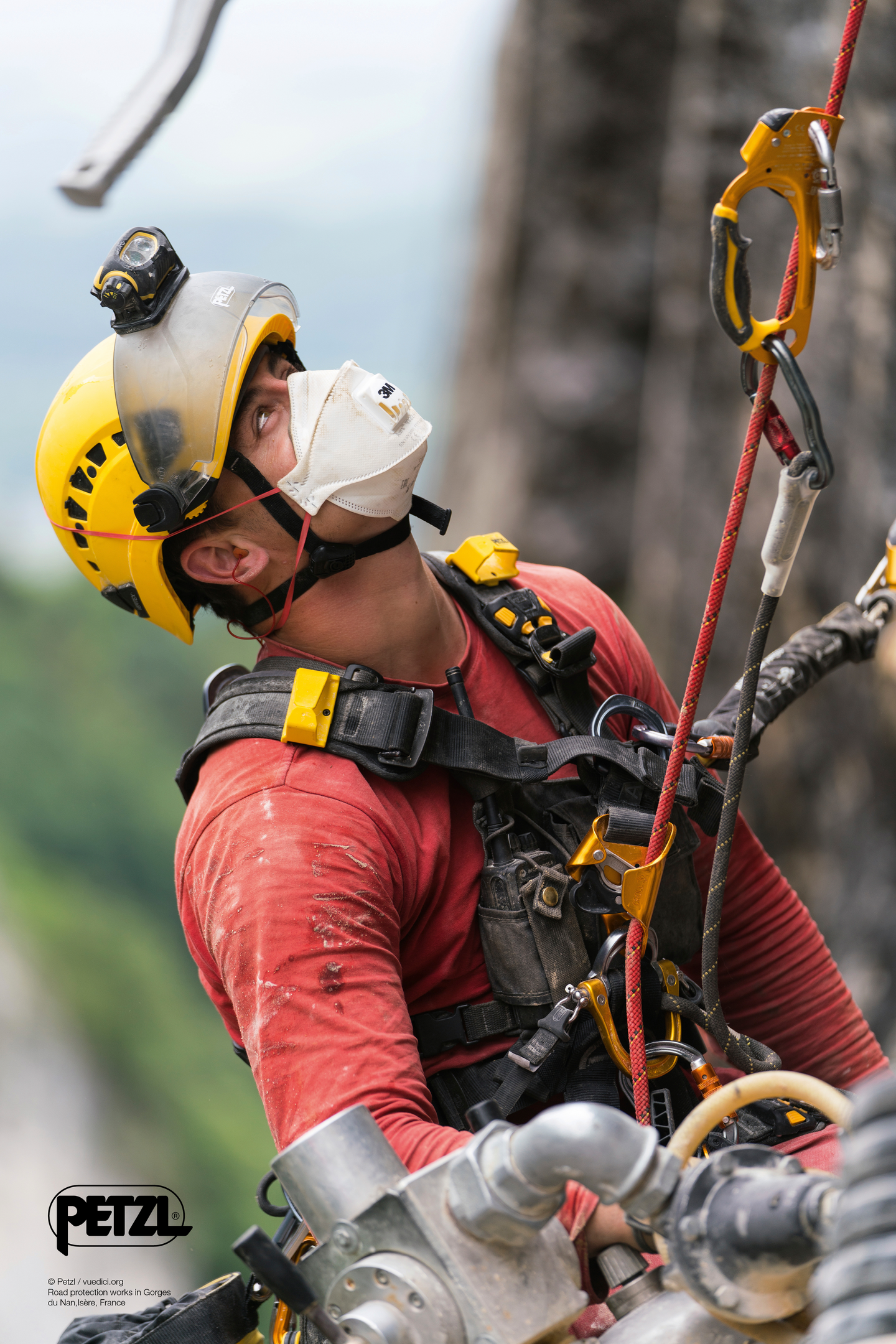 Kypärä Petzl Vertex Vent keltainen New